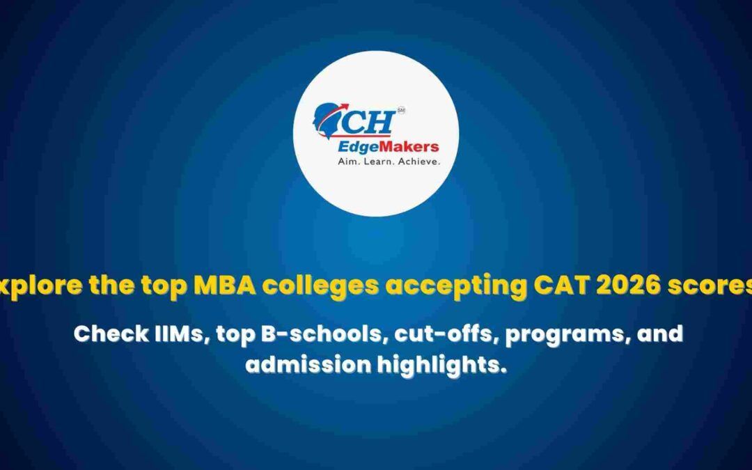 Top MBA Colleges Accepting CAT 2026